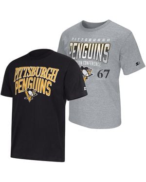 Starter Pittsburgh Penguins Classic-fit Distressed T-shirt - Multicolor