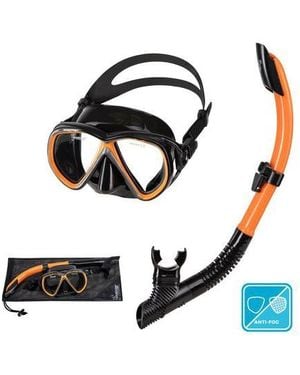Seavenger Hanalei Snorkel & Anti-fog Mask Set - Black
