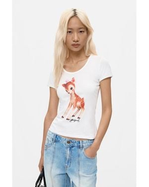 Desigual Printed Disney T-shirt - White