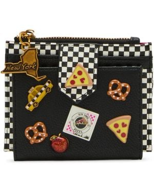 Betsey Johnson New Yawk Bifold Wallet - Black