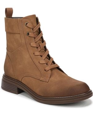 Naturalizer Legend Zipper Short Boots - Brown