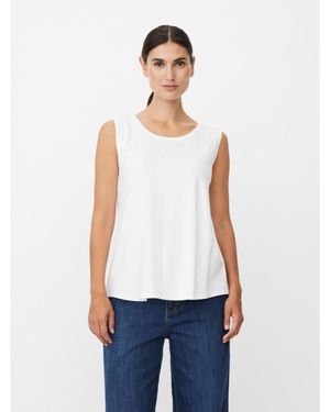Masai Maelisa Scoop Neck Sleeveless Top - White