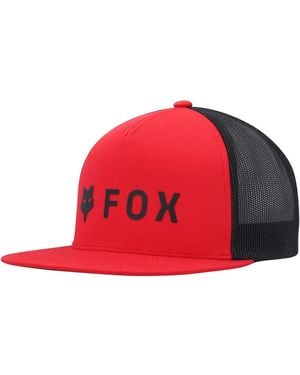 Fox Absolute Mesh Snapback Hat - Red