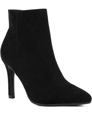Sugar Vecna Pointed Toe Dress Booties - Black