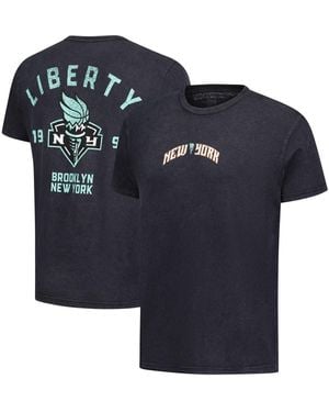Stadium Essentials And New York Liberty Oversized Vintage Wash T-shirt - Blue