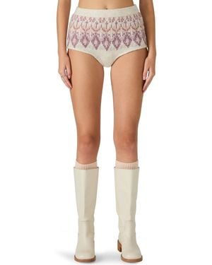 Steve Madden Suzette Mid-rise Panty Shorts - Multicolor