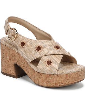 Sam & Libby Hanfleur Strappy Sandals - Natural
