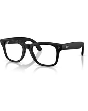 Ray-ban Meta Photochromic Ai Wayfarer Rw4011 Sunglasses - Black