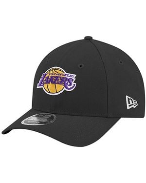 KTZ Los Angeles Lakers 9forty Stock M-crown Adjustable Hat - Gray