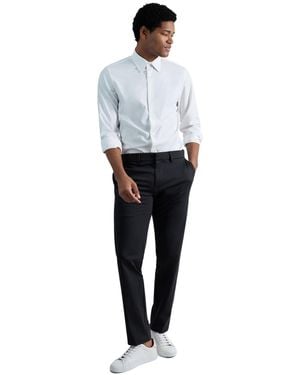 Kenneth Cole Slim-fit Knit Pants - Gray