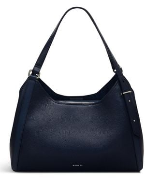 Radley Clarendon Row Medium Zip Top Grab Bag - Blue