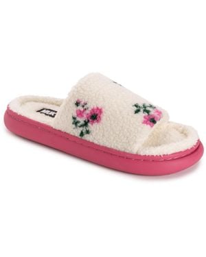 Muk Luks Marsai Slide Slipper - Pink