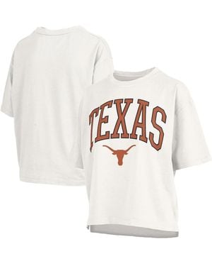 Pressbox Texas Longhorns Plus Size Nelson Motley Crew Oversized Slub T-shirt - White