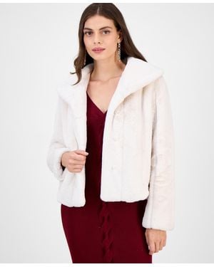 Guess Sophy Faux-fur Jacket - Red
