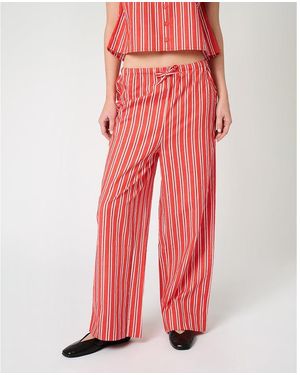 WeWoreWhat Tie Waist Pant - Red