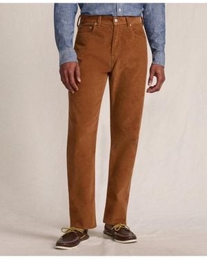 Lands' End Corduroy Classic Fit 5 Pocket Pant - Brown