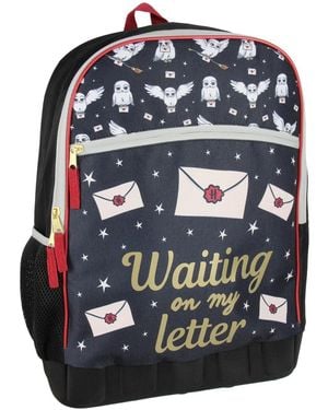 Harry Potter Waiting On My Letter Backpack - Black