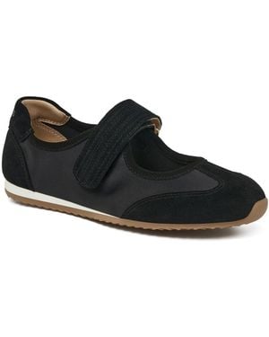 J/Slides Patricia Mary Jane Flats - Black