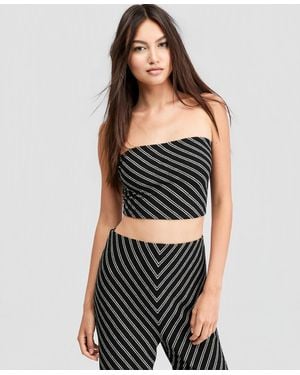 And Now This Smocked Tube Top - Black