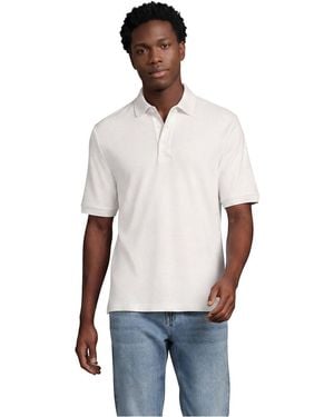 Lands' End Short Sleeve Cotton Supima Polo Shirt - Multicolor