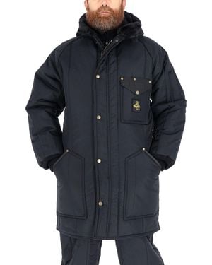 Refrigiwear Big & Tall Iron-tuff Ice Parka Insulated Winter Jacket - Blue