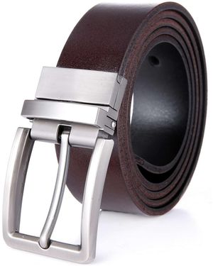 Mio Marino Pattern Transformation Leather Belt - Multicolor