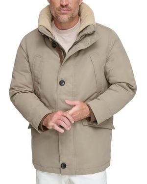 Marc New York Wittstock Insulated Full-zip Waxed Parka - Gray