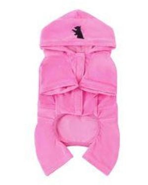Juicy Couture Hooded Pet Juicy Bling Velour Tracksuit - Pink