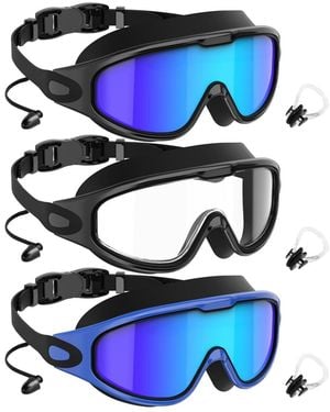 Gnuadz Swim goggles Anti-fog Uv 180degree(s - Blue