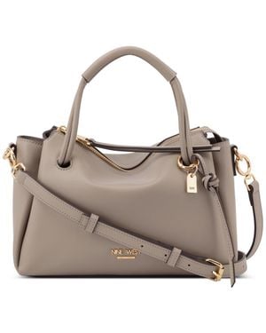 Nine West Renan Small Satchel Bag - Gray