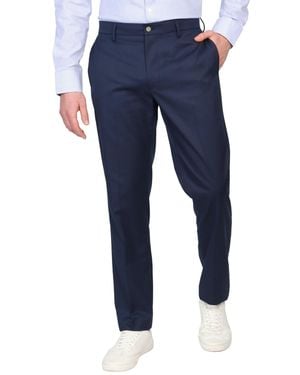 Tailorbyrd Tailored Stretch Dress Pants - Blue
