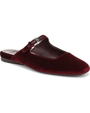 Naturalizer Apple Square Toe Mary Jane Mules - Red