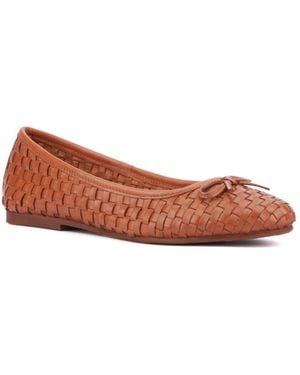 Vintage Foundry Jalene Ballet Flat - Brown