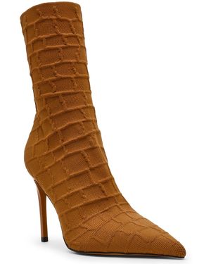 Steve Madden Midnite Pointed-toe Stiletto Dress Booties - Brown