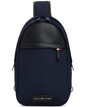Tommy Hilfiger Logo Medium Sling Pack - Blue