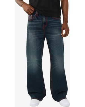 TRUE RELIGION Ultra baggy Vinny Super Flatlock Flap Pocket Jeans