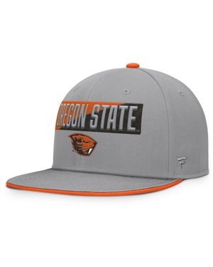 Fanatics Oregon State Beavers Duo Snapback Hat - Gray