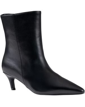 Gc Shoes Rorey Kitten Heel Pointed-toe Ankle Boots - Black