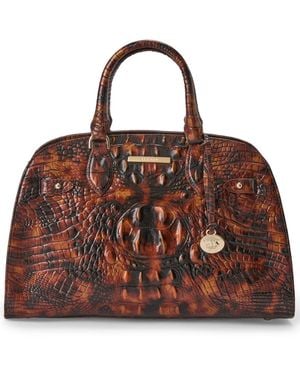 Brahmin Angelina Melbourne Medium Satchel Handbag - Brown