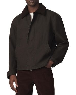 Joe's Jeans Regular-fit Short Canvas Jacket - Black