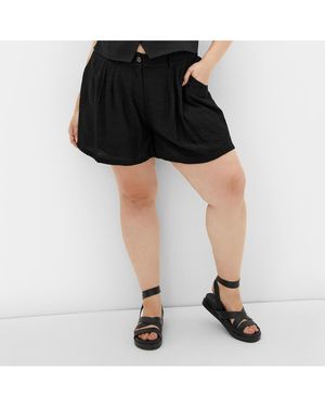 City Chic Plus Size Bella Short - Black