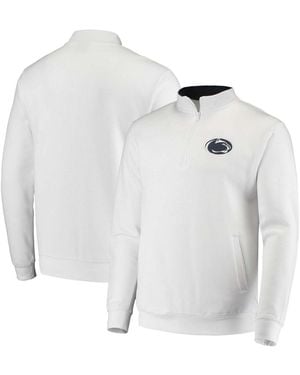 Colosseum Athletics Penn State Nittany Lions Tortugas Logo Quarter-zip Jacket - White