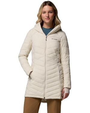 Columbia Joy Peak Ii Puffer Hooded Lightweight Jacket - Natural