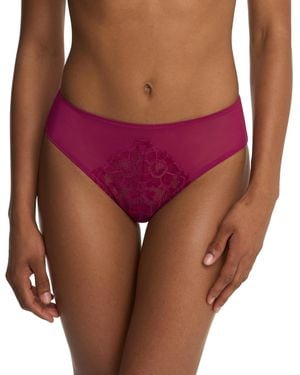 Natori Peony Lace Hipster - Pink