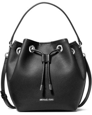 Michael Kors Avery Medium Bucket Messenger - Black