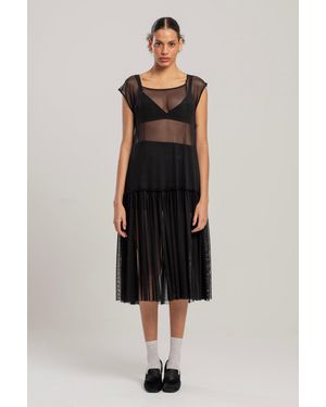 Pcfg Free Heaven Transparent Dress - White