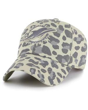 '47 Miami Dolphins Bagheera Clean Up Adjustable Hat - Gray