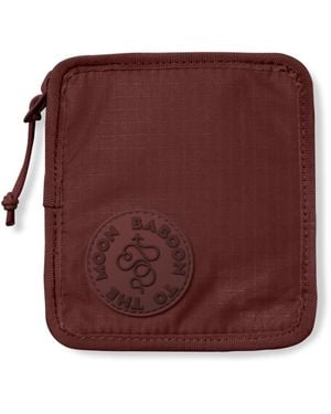 BABOON TO THE MOON Zip Wallet - Red
