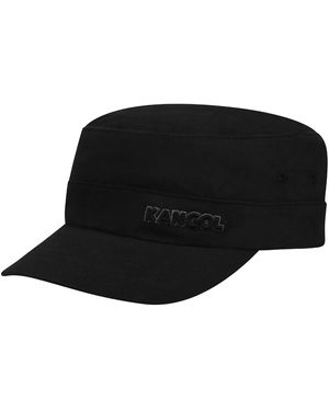 Kangol Cotton Twill Army Cap - Black