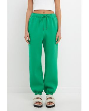 Grey Lab Loungewear Pants - Green